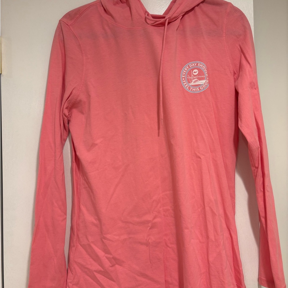 Pink Long Sleeve Hoodie